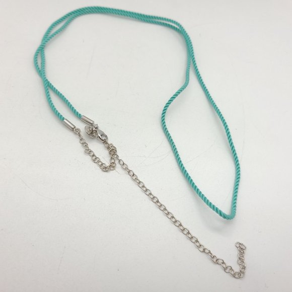 Jewelry | Tiffany Co 925 Blue Silk Cord 